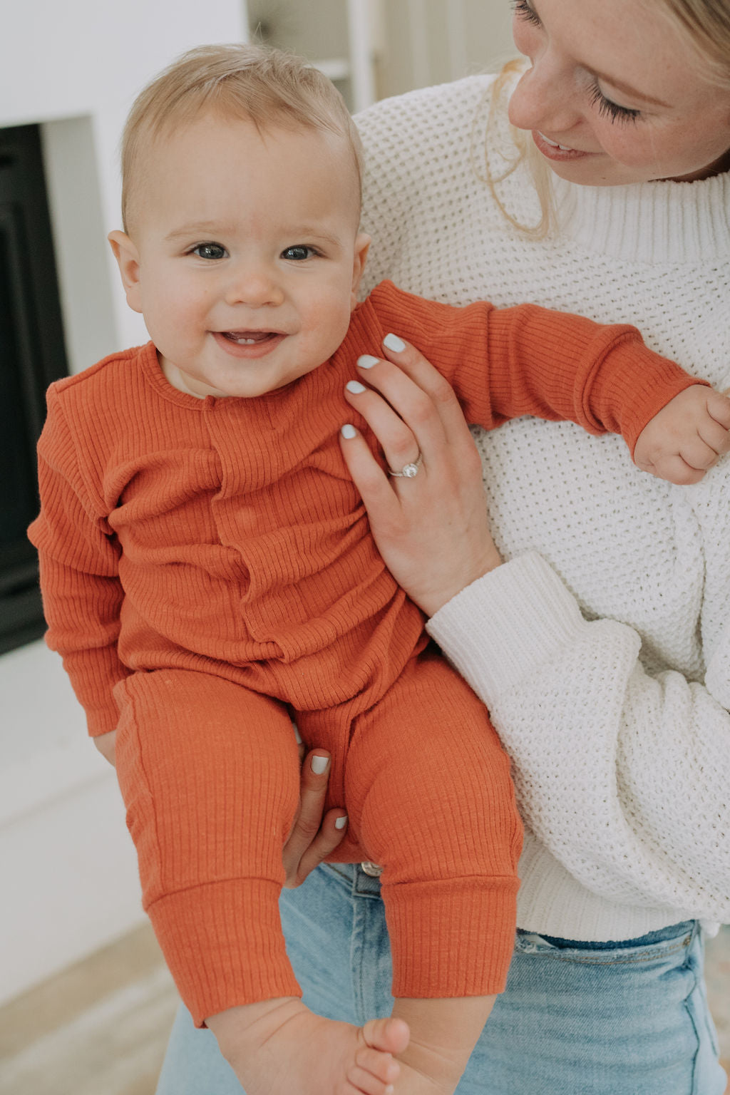 Alpine Romper in Brick