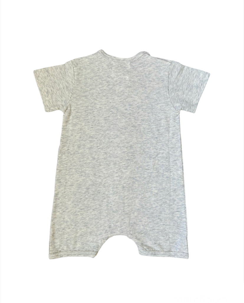 Powell Romper in Heathered Cream